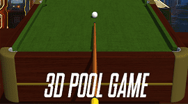 3D pool game