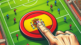 Goal finger soccer game