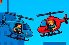 Helicopter battle steve 2 player